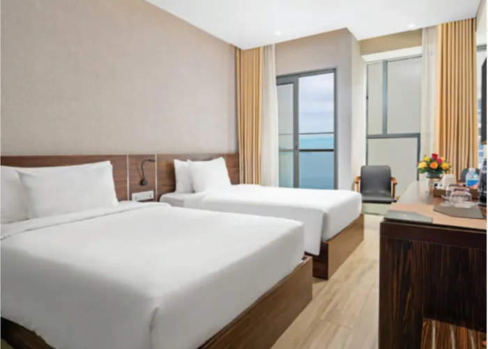 Kamer met een Queen Size Bed